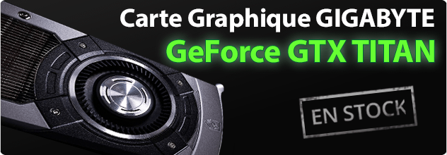Carte vid�o Titan en stock